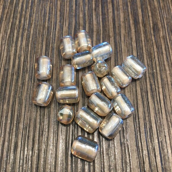 Pearl & Glass Barrel Beads Bundle - Picture 4 of 5